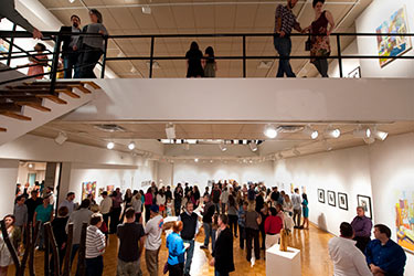 photo of people in the art galleries