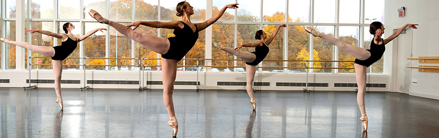 photo of dance students dancing