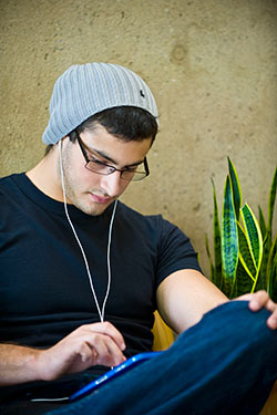 photo of a student