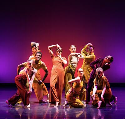 photo of a wright state dance performance