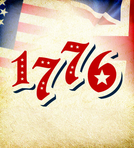 logo of 1776 theater production