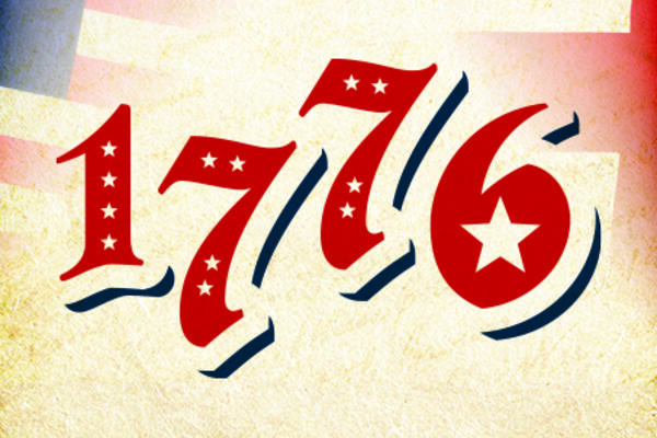 logo of 1776 theater production