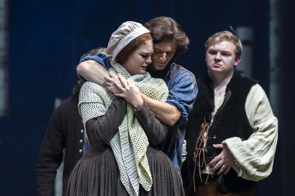Theatre performance of The Crucible