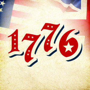 logo of 1776 theater production