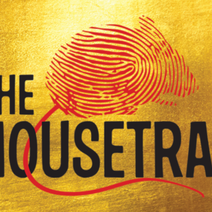graphic for the theatre production of the mousetrap