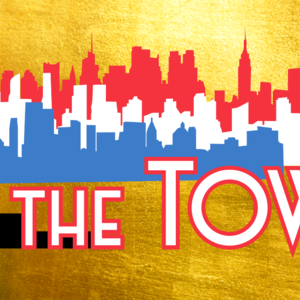 on the town theatre production graphic
