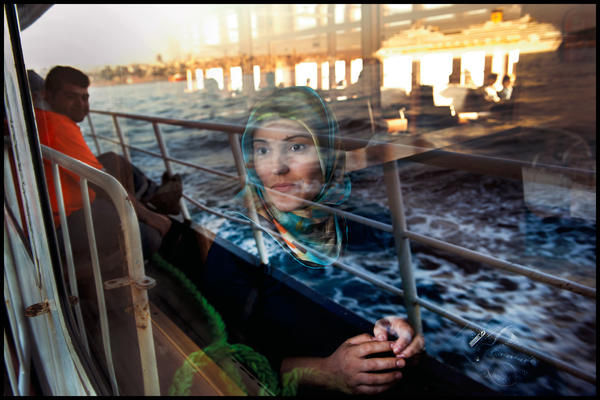 Peter Turnley, Ferry en route to the Prince Islands near Istanbul, Turkey, 2012, 2012 image